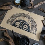 Harvest Moon screen print
