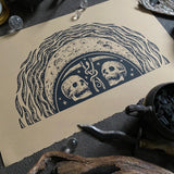 Harvest Moon screen print