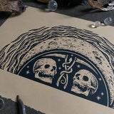 Harvest Moon screen print