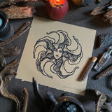 Lady Datura screen print