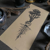 Yarrow's Eye screen print
