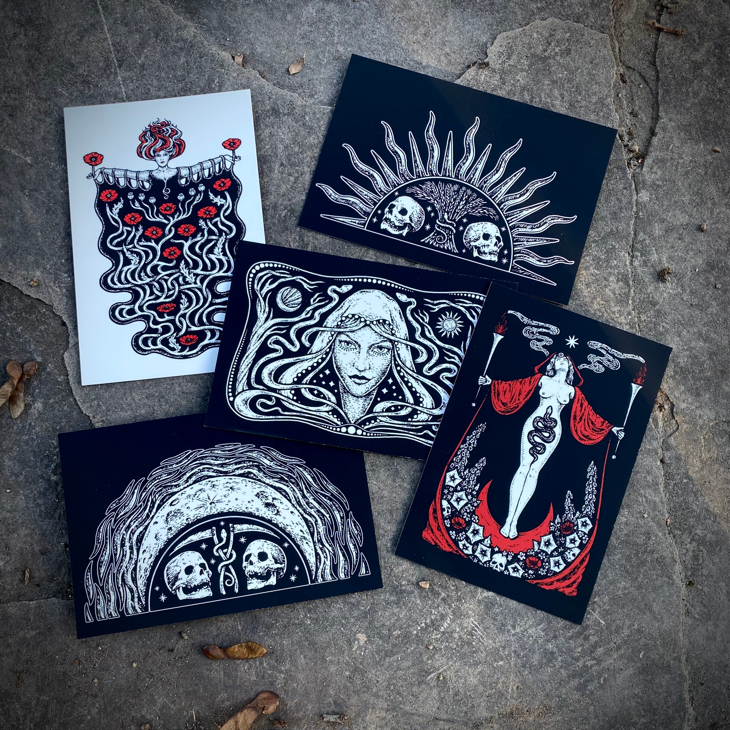 Underworld postcard pack