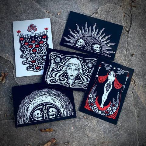 Underworld postcard pack