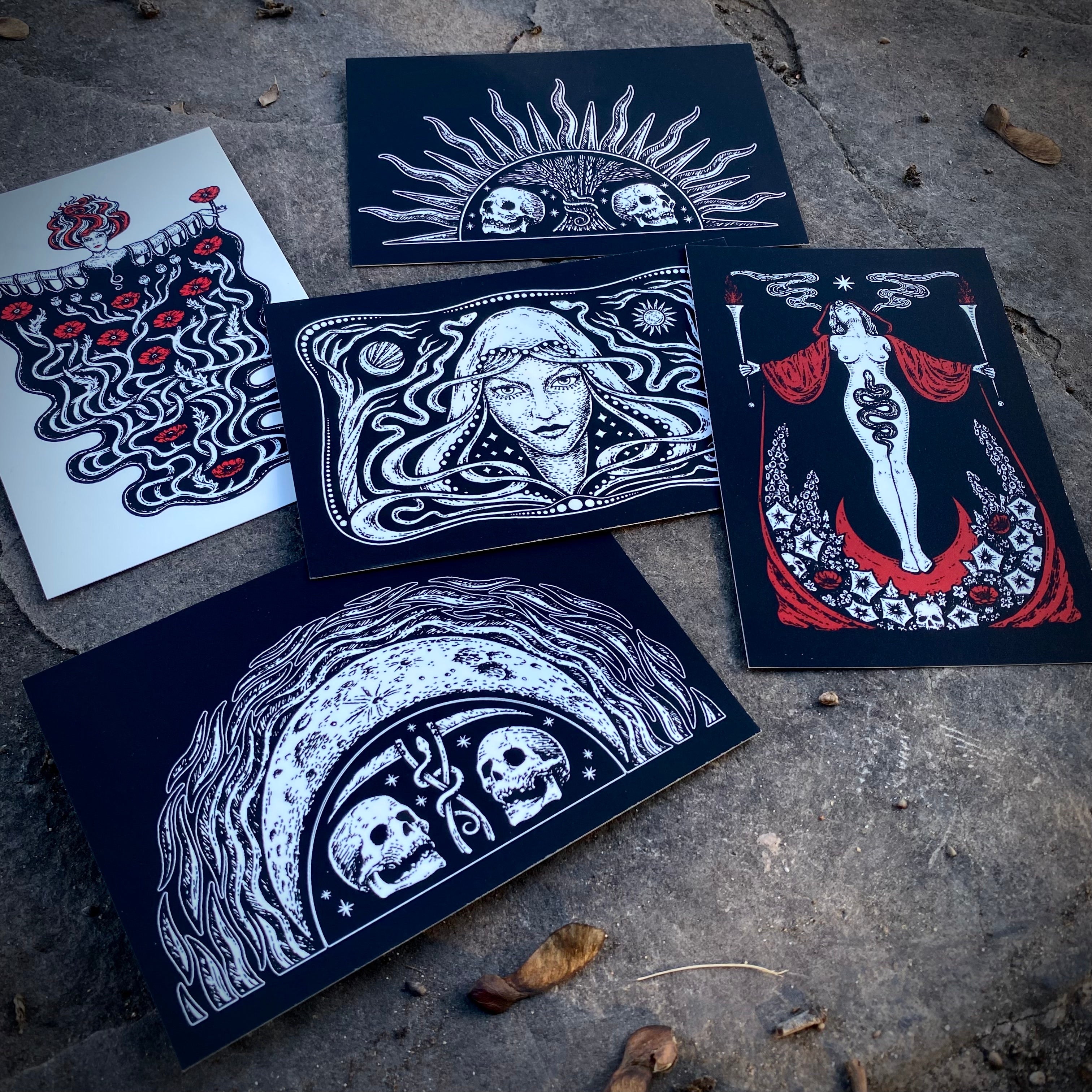 Underworld postcard pack
