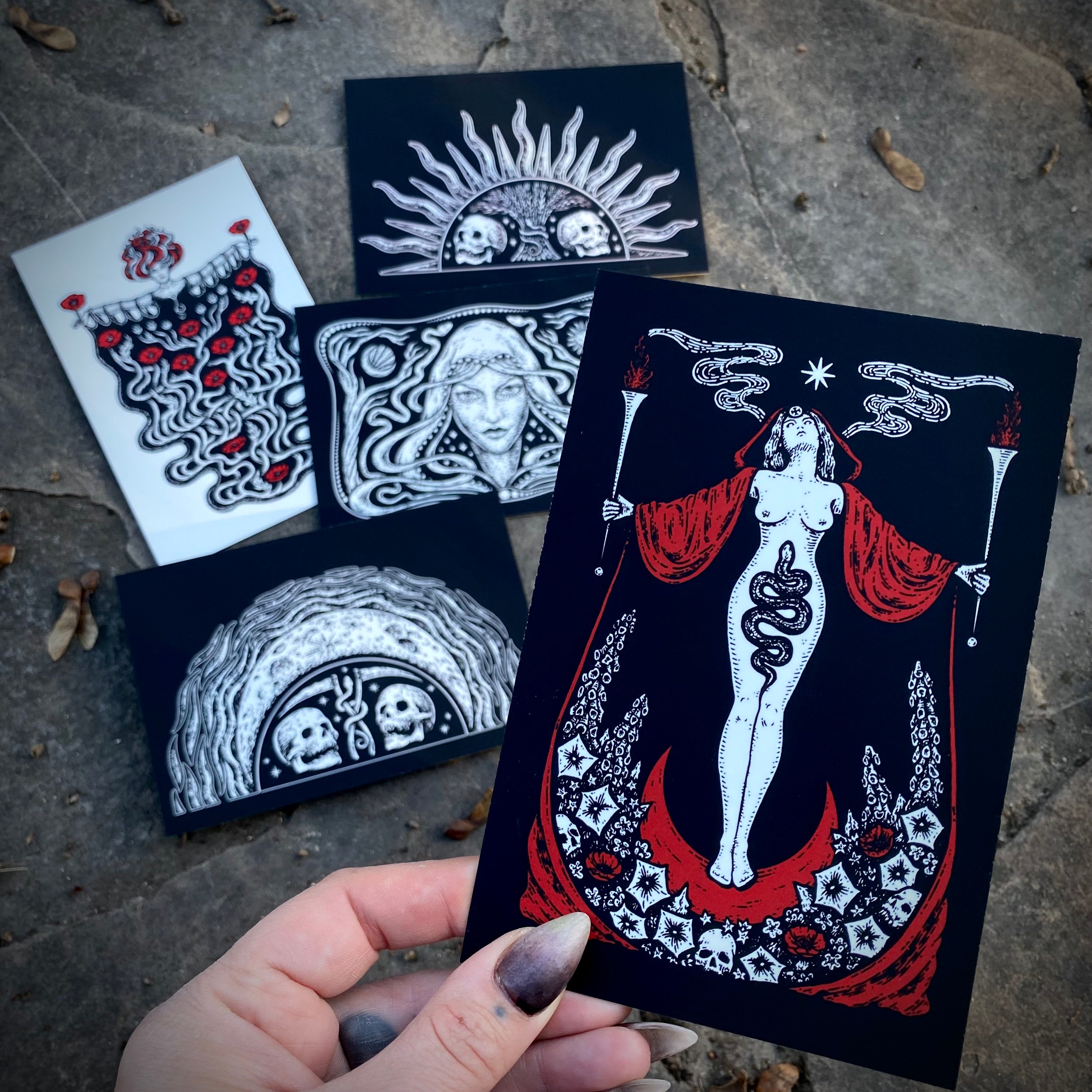 Underworld postcard pack