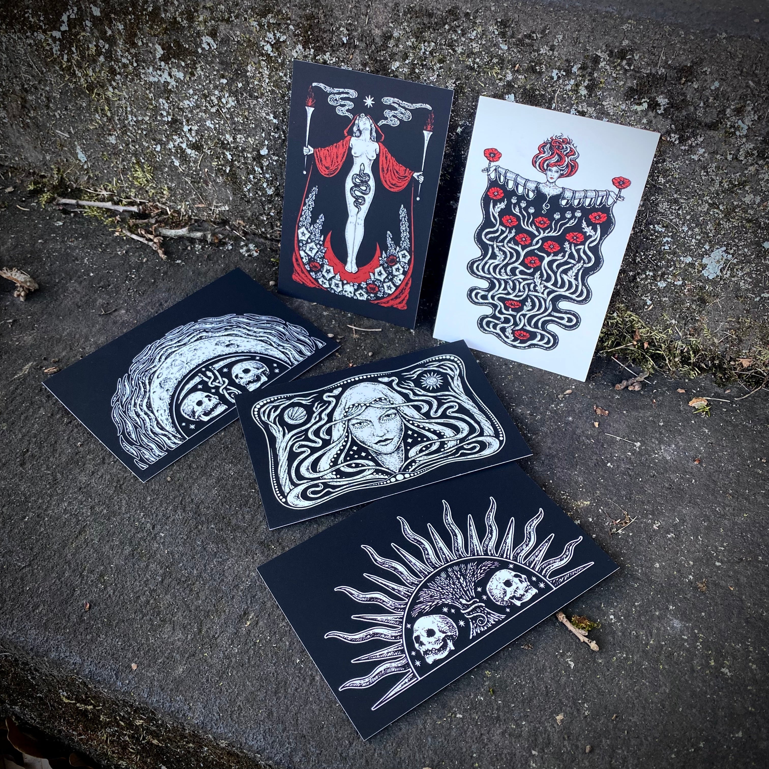Underworld postcard pack