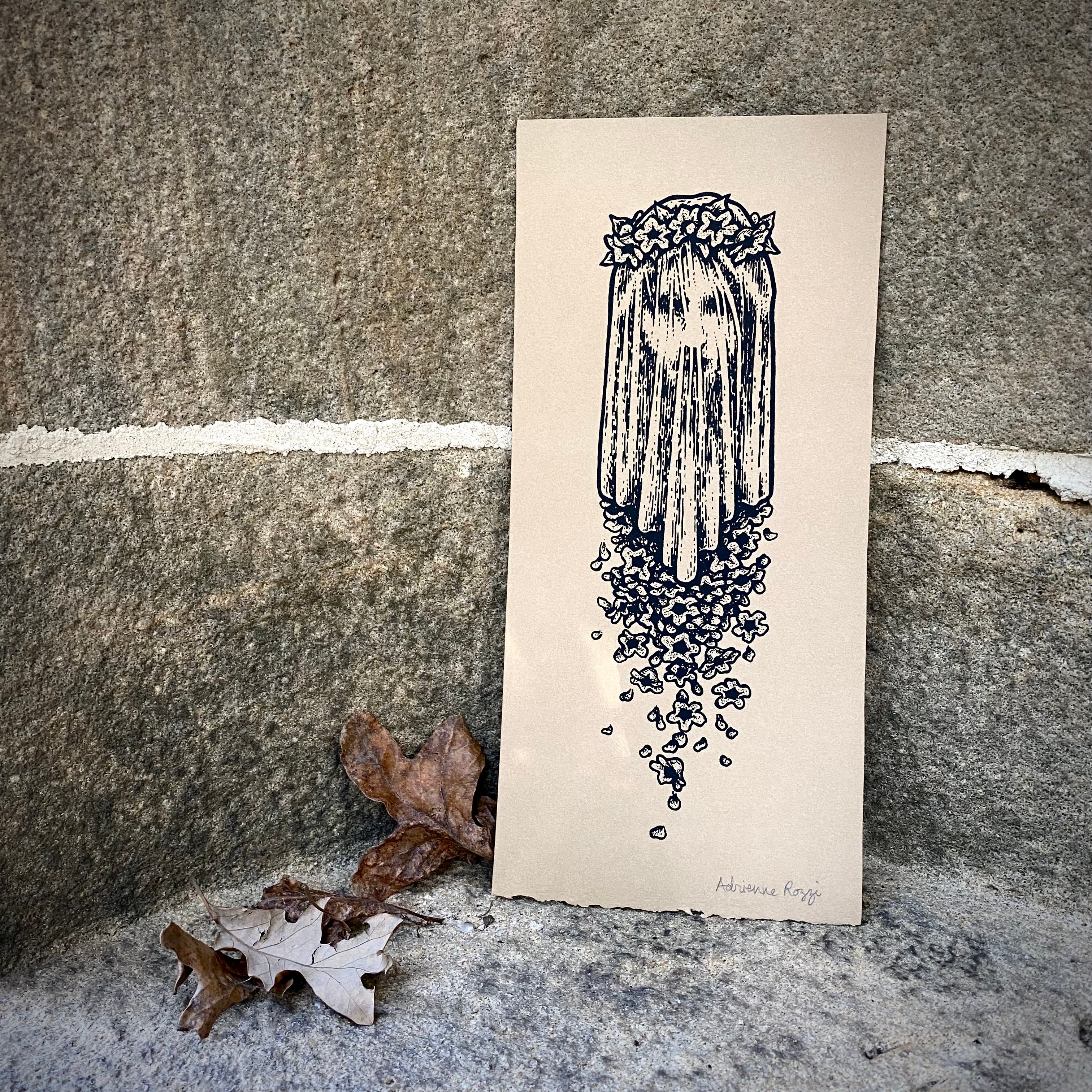 Veil of Forgetting screen print