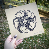 Lady Datura screen print