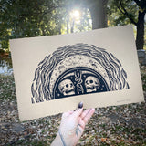 Harvest Moon screen print
