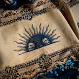 Harvest Sun altar cloth runner in Golden Hour, one-of-a-kind