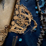 Harvest Sun altar cloth runner in Golden Hour, one-of-a-kind