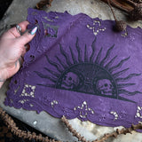 Harvest Sun altar cloth in Amethyst, limited edition