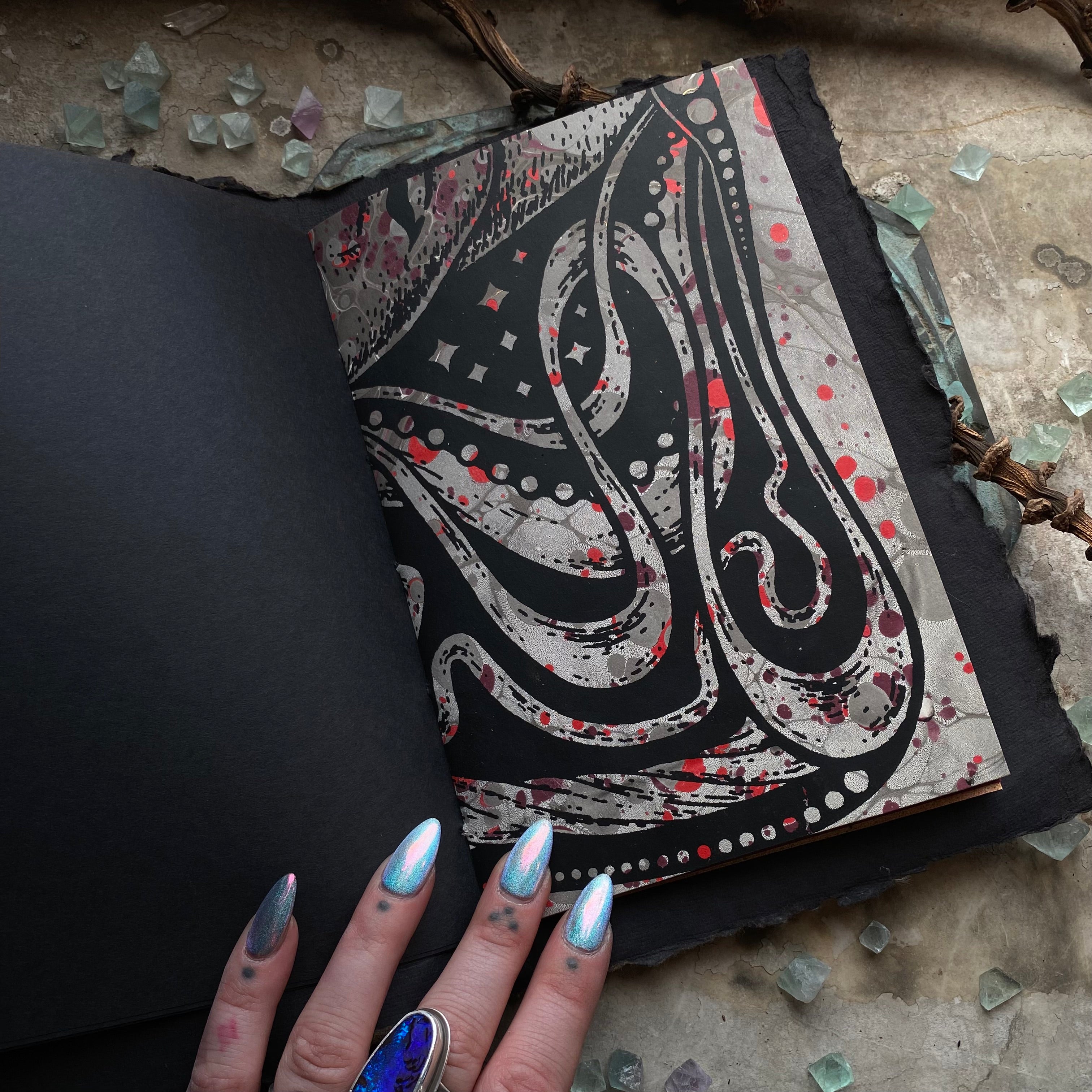 Handmade harvest journal in Crypt