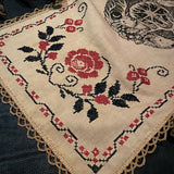 Winter's Wheel altar cloth runner in Cornstalk, limited edition