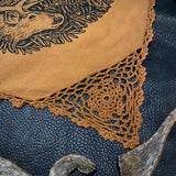 Winter's Wheel altar cloth in Pumpkin, limited edition