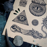 Draconian Relics screen print