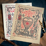 Drink Heartily screen print, second printing, limited edition