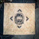 The Midnight Summoning altar cloth in Cornstalk, one-of-a-kind