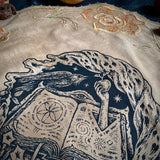 The Summoning altar cloth in Cornstalk, one-of-a-kind