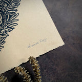 Winter's Wheel screen print