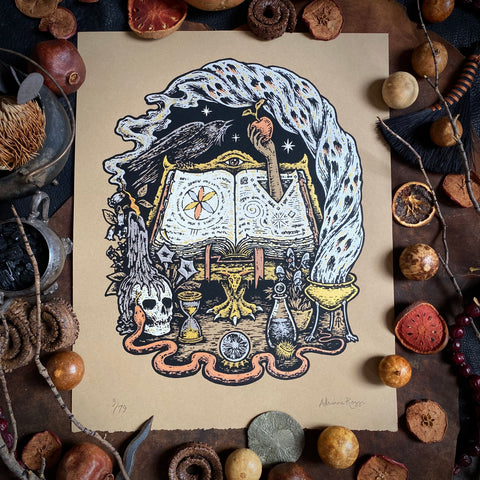 The Summoning screen print, Limited Edition