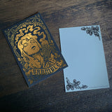 Witch's Cabinet metallic postcard pack